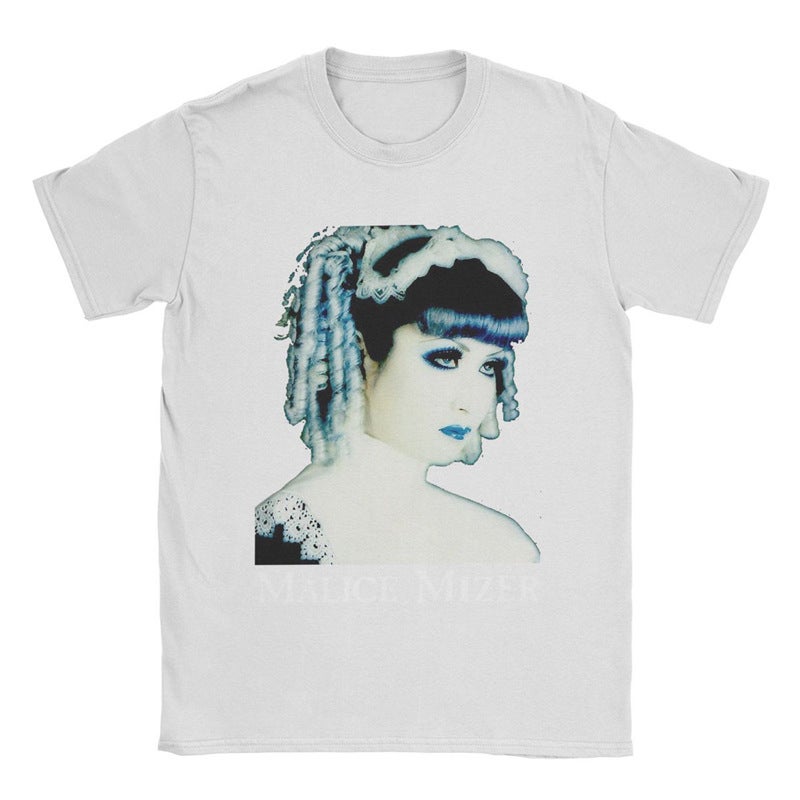 Band Malice Mizer T-Shirt For Men Novelty Cotton Tees Crew Neck - Image 1