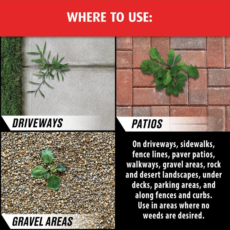 Ortho GroundClear Year Long Vegetation Killer2 Concentrate - Weed Killer Concentrate, Kills and Prevents Weeds Up to 1 Year, 2 gal. - Image 4