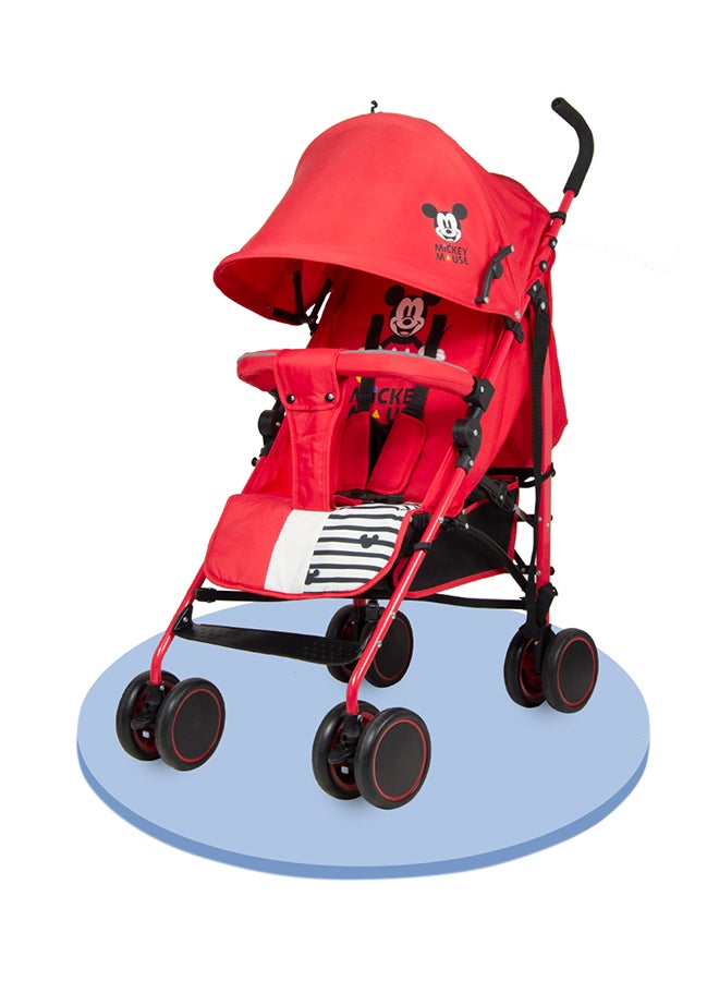 Disney Mickey Mouse Lightweight Adventure Stroller With Storage Cabin - Image 1