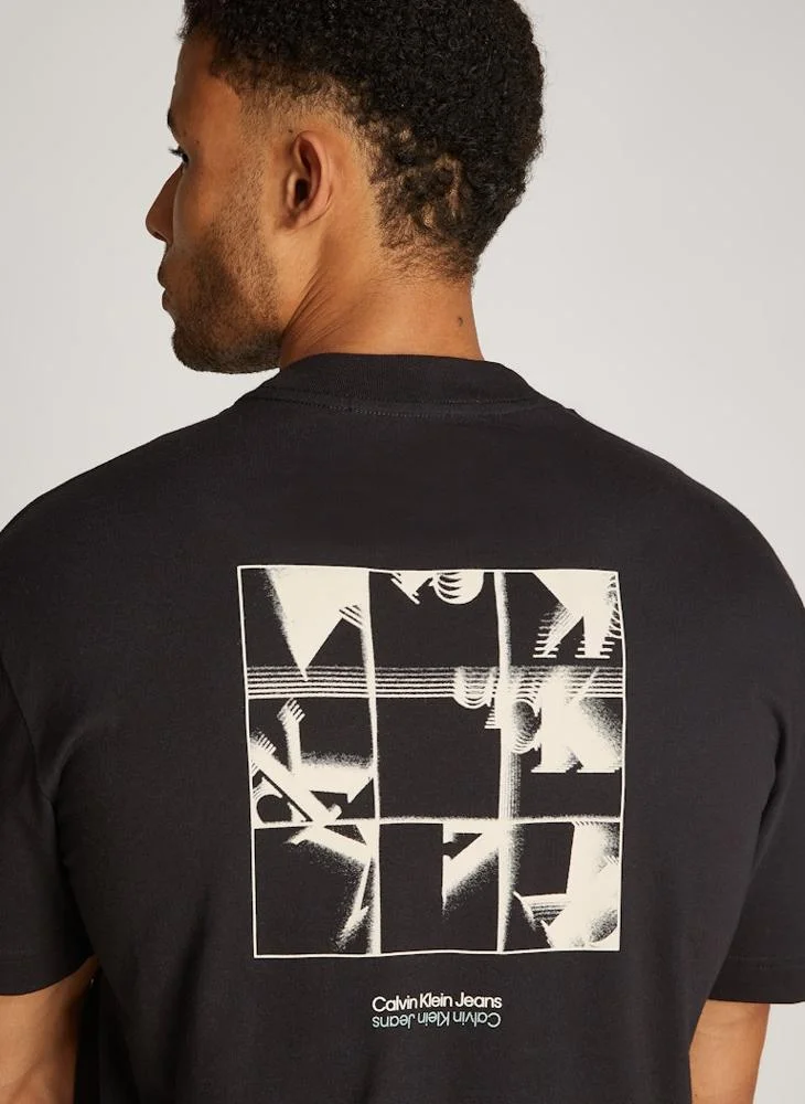 Calvin Klein Jeans Monogram Crew Neck T-Shirt