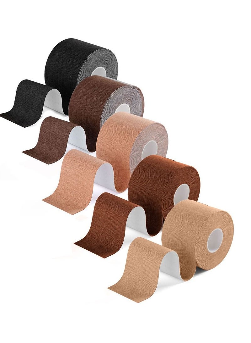MARGOUN 5 Packs of Women's Adhesive Body Tape For A-E Cup Size - Image 1