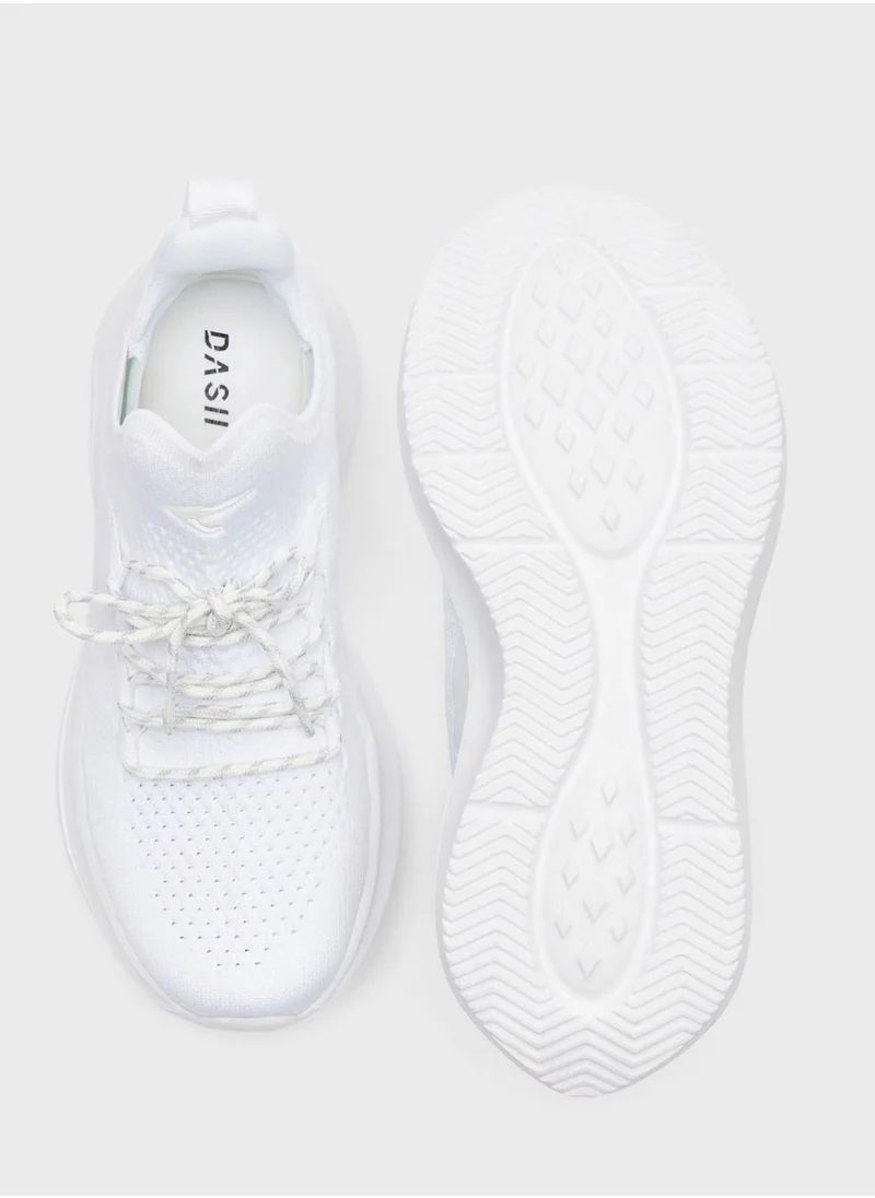 داش Lace Up Low Top Sneakers