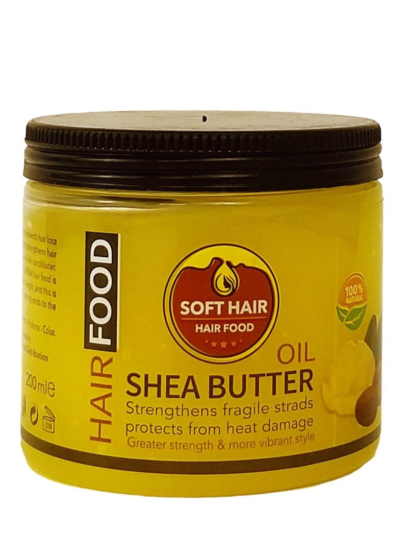 Soft Hair Hair Food With Shea Butter oil 200ml - Image 1
