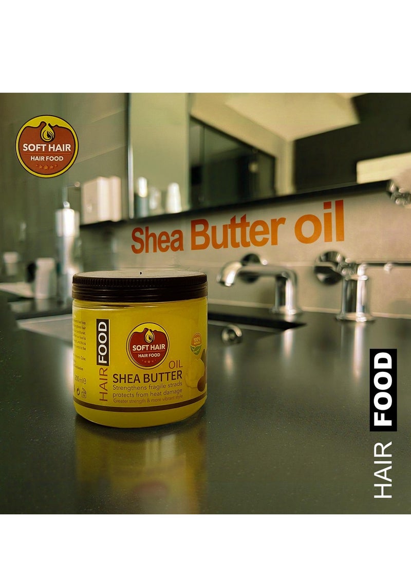 Soft Hair Hair Food With Shea Butter oil 200ml - Image 4