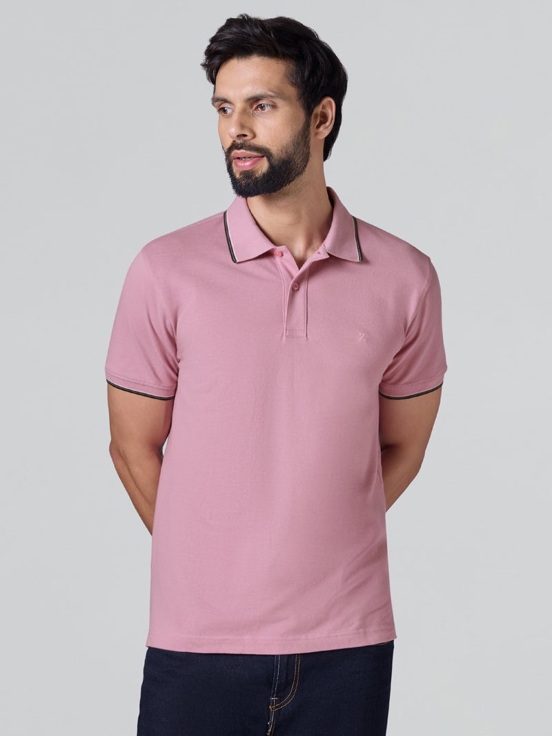 اكس واي اكس اكس تيشيرت بولو XYXX من القطن الصلب بنصف كم للرجال - Image 1