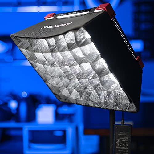 AMBITFUL LED Video Light Diffuser Honeycomb Grid Softbox Panel Light Softbox + Honeycomb Grid for LED Panel Light (35.5X 29.5cm/14''x11.6'') - Image 3