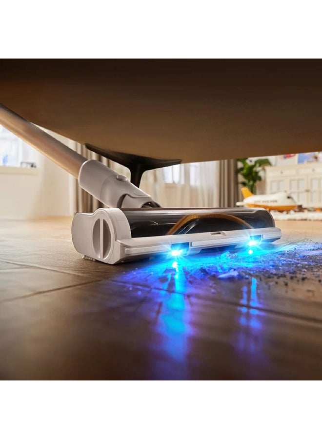Dreame U20 Adjustable Suction Battery Operated Vacuum Cleaner 200 W VPV11A White and Silver - Image 3