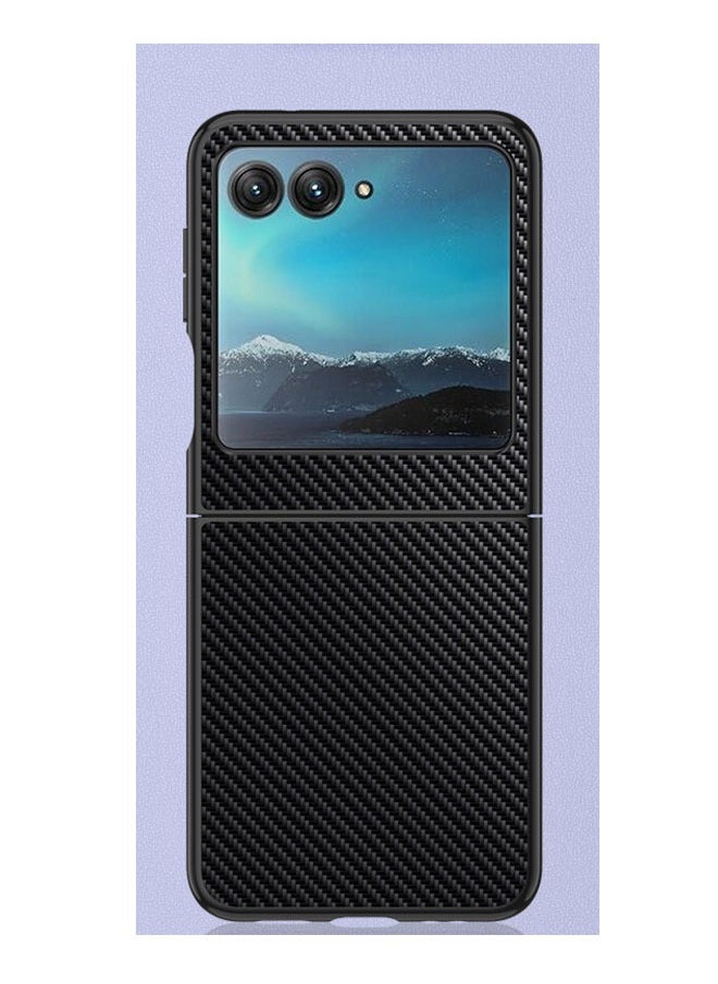 General PU Leather Case Compatible with Motorola Moto Razr 40 Ultra Luxury Hybrid Hard Phone Cover Fundas  - Image 2