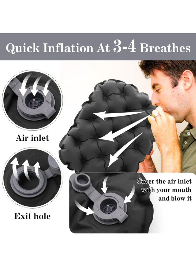 PEI  AN Inflatable Seat Cushion, Lightweight Air Pad for Outdoor, Camping, Picnic, Travel, Stadium Concerts | Portable & Compact (70g) - Image 2