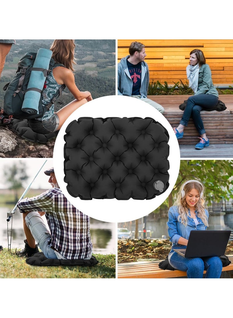 PEI  AN Inflatable Seat Cushion, Lightweight Air Pad for Outdoor, Camping, Picnic, Travel, Stadium Concerts | Portable & Compact (70g) - Image 5