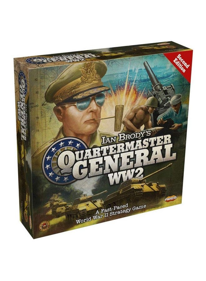 Ares Games - WW2 Quartermaster General - Strategy Board Game - English Version (Single Piece, Multi-Colour) - Image 1