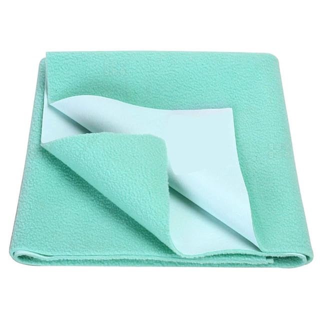 Mopak Decor موباك ديكور شريحة جافة للأطفال / شريحة بول / حصائر نوم بدون حفاضات / واقي مرتبة / واقي سرير للبالغين - حجم صغير / أخضر بيستاشيو (عبوة من 1) ، 20 بوصة × 28 بوصة - Image 1