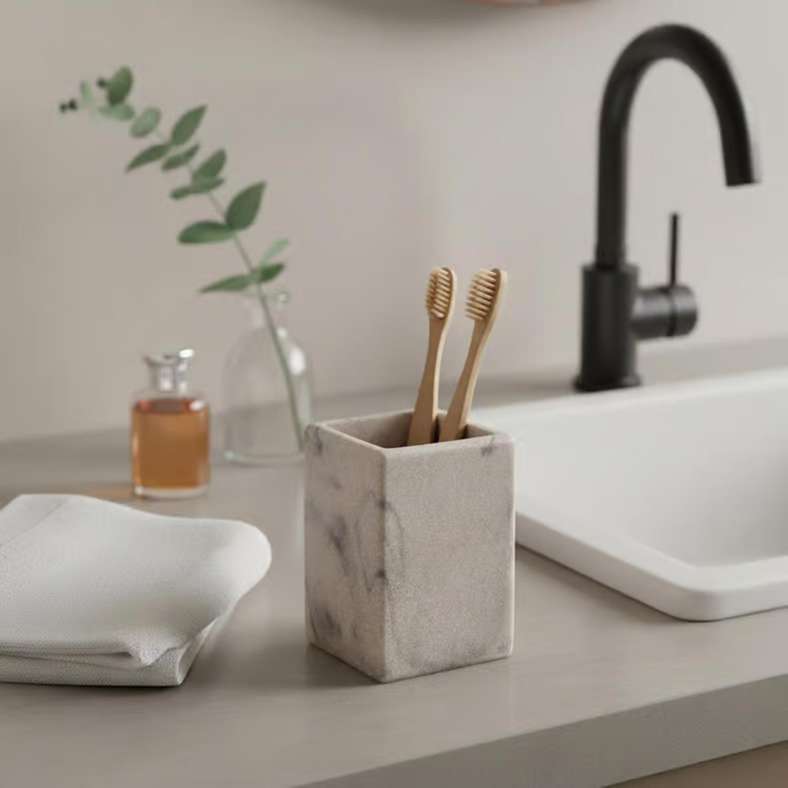 Pan Home Mist Tumbler 7x7x10cm-Beige - 211AIC9903873 - Image 1