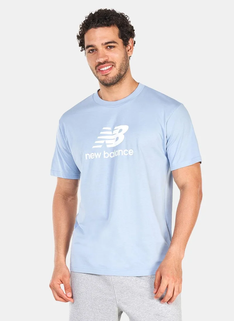 New Balance Men's Essentials Stacked Logo T-Shirt