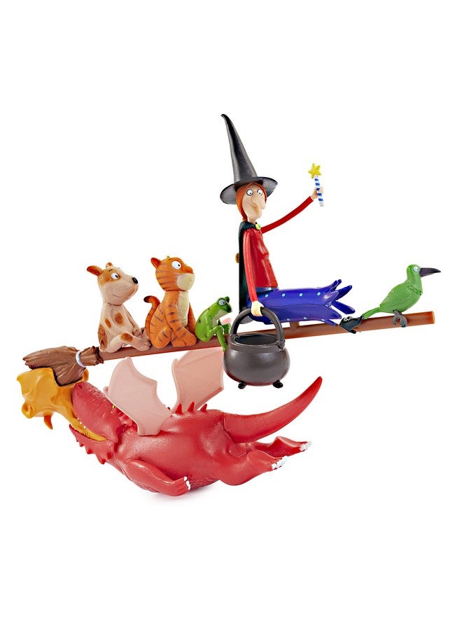 WOW! STUFF جوليا دونالدسون مجموعة قصة الغرفة على المكنسة | شخصيات عمل قابلة للتحريك قابلة للجمع | ألعاب وهدايا رسمية من الكتب، التلفزيون وسلسلة أفلام الرسوم المتحركة - Image 1