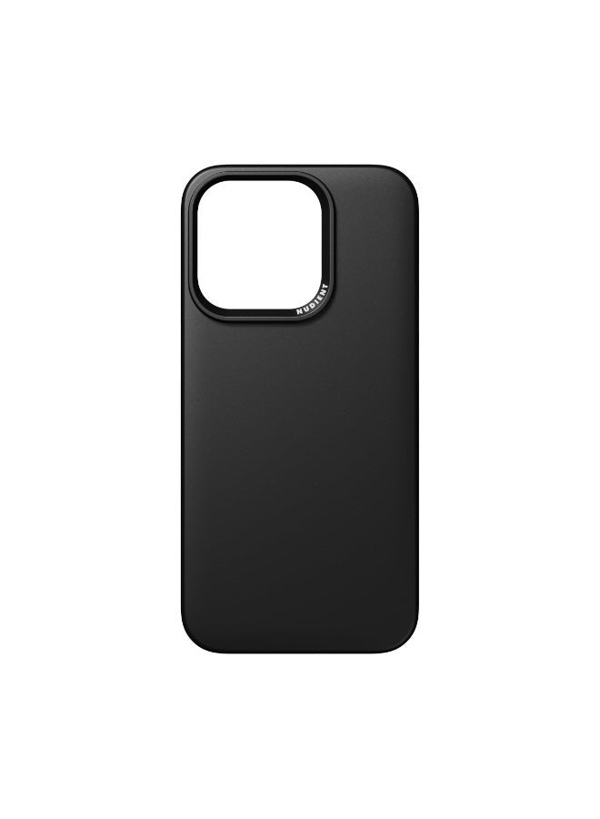 Nudient iPhone 15 Pro 2023 6.1" Thin Case w/ Apple MagSafe| Ultra Slim Cover - Black  - Image 1