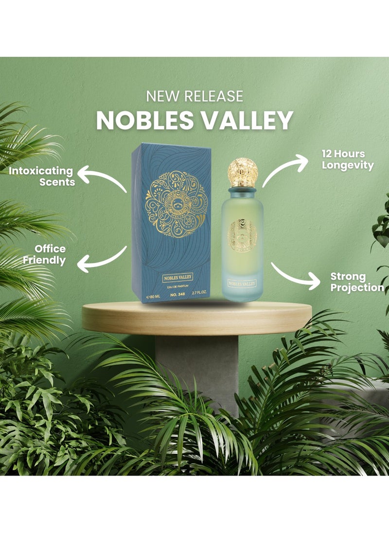 Spectra 348 Nobles Valley Eau De Parfum For Men & Women - 80ml  - Image 4