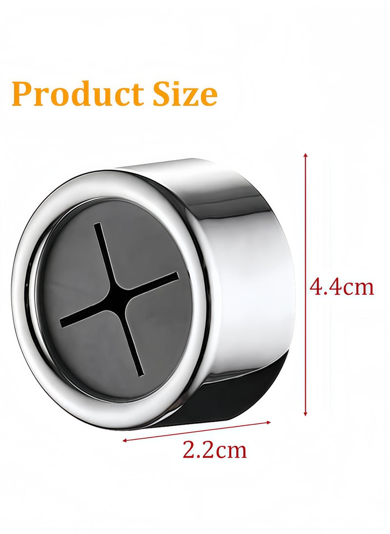 Peachjoy Self-Adhesive Kitchen Towel Holder Kitchen Hooks Round Wall Mount Hook Hand Towel Holder for Bathroom, Kitchen and Home, No Drilling 3 Pieces  - Image 2
