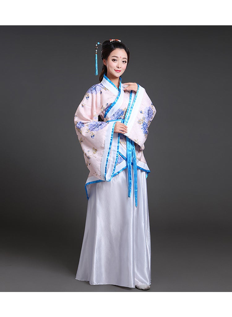 Generic Womens Fairy Hanfu Tang Dress Costume Set Phoenix tail  - Image 2