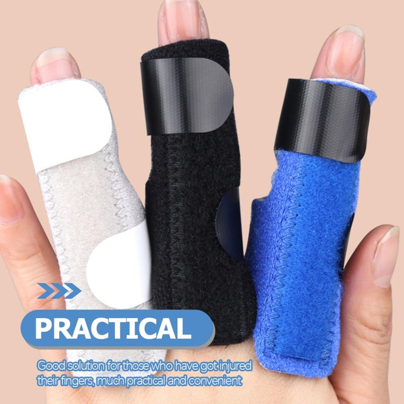 6pcs Breathable Finger Splint Brace Support Wrap Set, Adjustable Finger Protection Sleeve for Sprains and Rehabilitation, Outdoor Hand Joint Stabilizer for Injury - Image 5