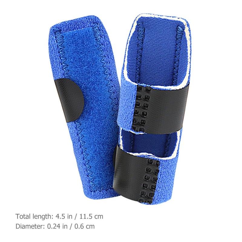 6pcs Breathable Finger Splint Brace Support Wrap Set, Adjustable Finger Protection Sleeve for Sprains and Rehabilitation, Outdoor Hand Joint Stabilizer for Injury - Image 2