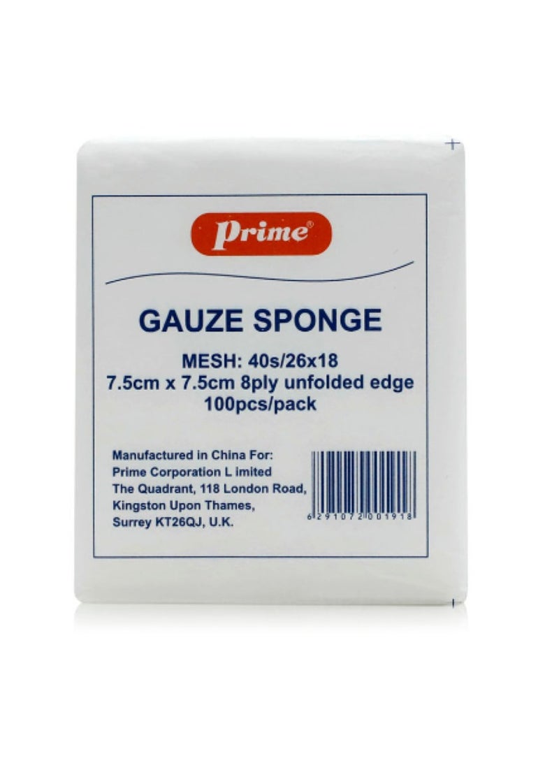 Prime Gauze Sponge 7.5x7.5cm