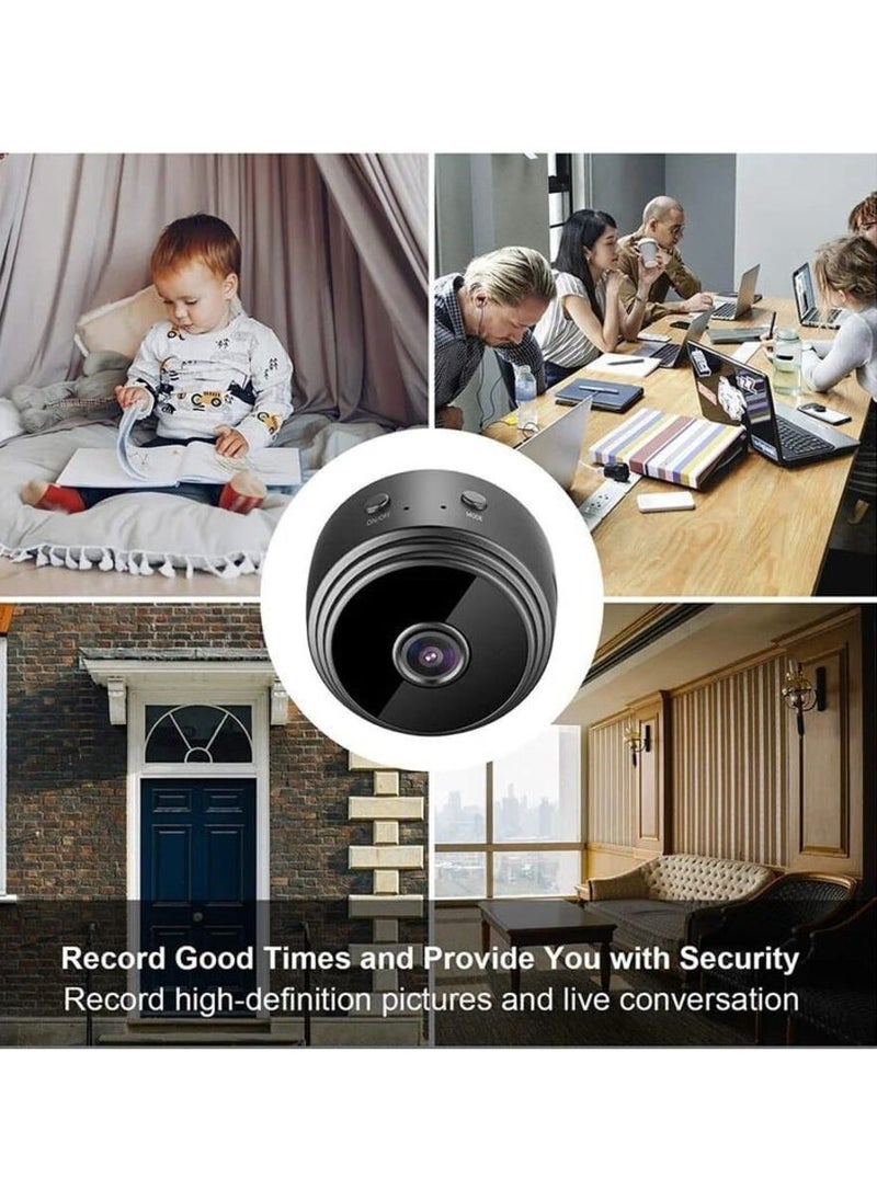 Generic - A9 Mini WiFi Camera with HD 1080P Resolution, 2.4G Wireless Connectivity, Voice Recording Capability, Night Vision, and Home Security Surveillance Functionality - Image 1