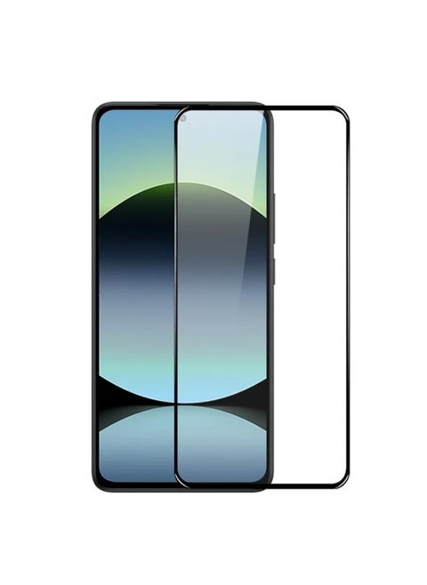 Tempered Glass for Xiaomi redmi Note 14 (4G) Screen Protector Full HD Quality Tempered Glass Anti-Scratch Edge to Edge Coverage with Easy Installation Kit (Black)