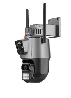 Generic Rubo Safe live Dual Lens Outdoor Security Camera Wireless 5G/2.4G, 6MP Security Camera Outdoor with 360° Vision, Color Night Vision, Motion Detection, 2-Way Audio, SD/Cloud Storage, IP66 Waterproof  - Image 4