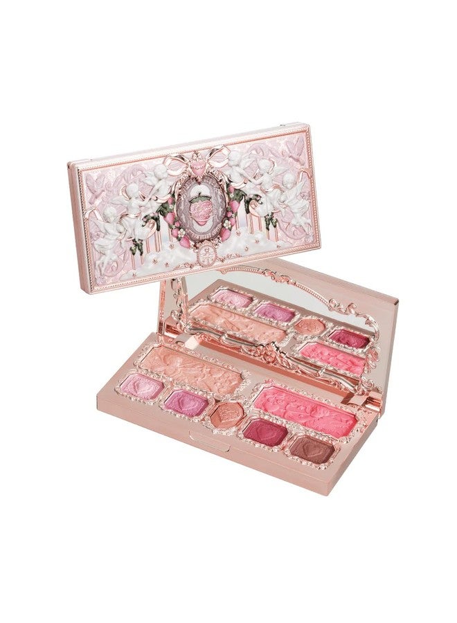Flower Knows Strawberry Cupid Makeup Palette (S02 Cupids Mischief, 0.49 Oz) - Image 1