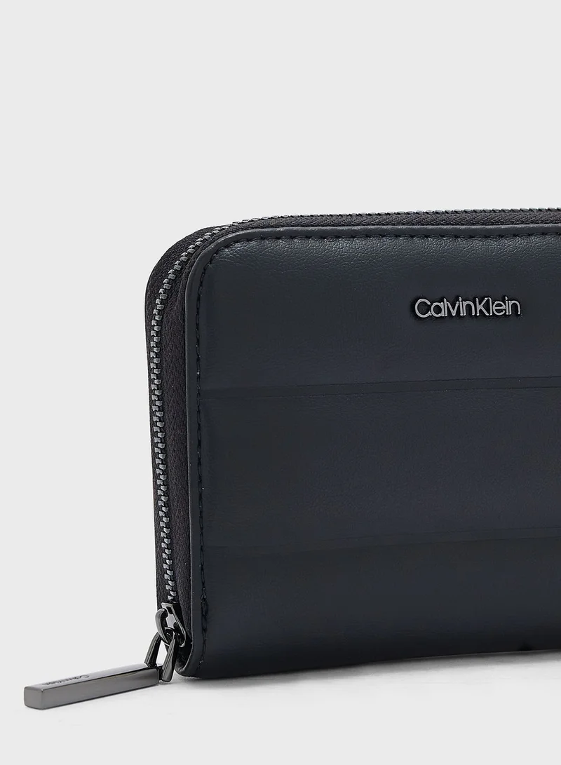 Calvin Klein Jeans Quilted Zip Over Wallet