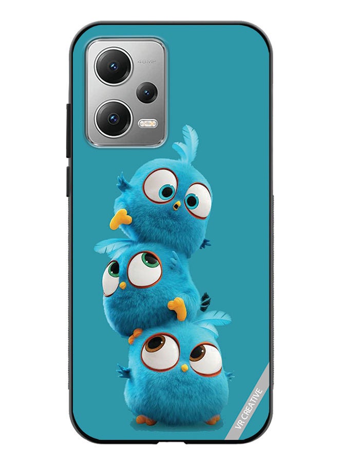 VR CREATIVE Protective Case Cover For Xiaomi Redmi Note 12 Fur Cartoon Design Multicolour - Image 1