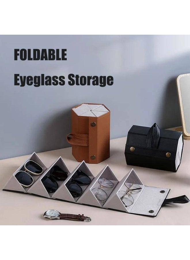 A stylish glasses organizer that keeps your glasses tidy and protected from scratches. - Image 1