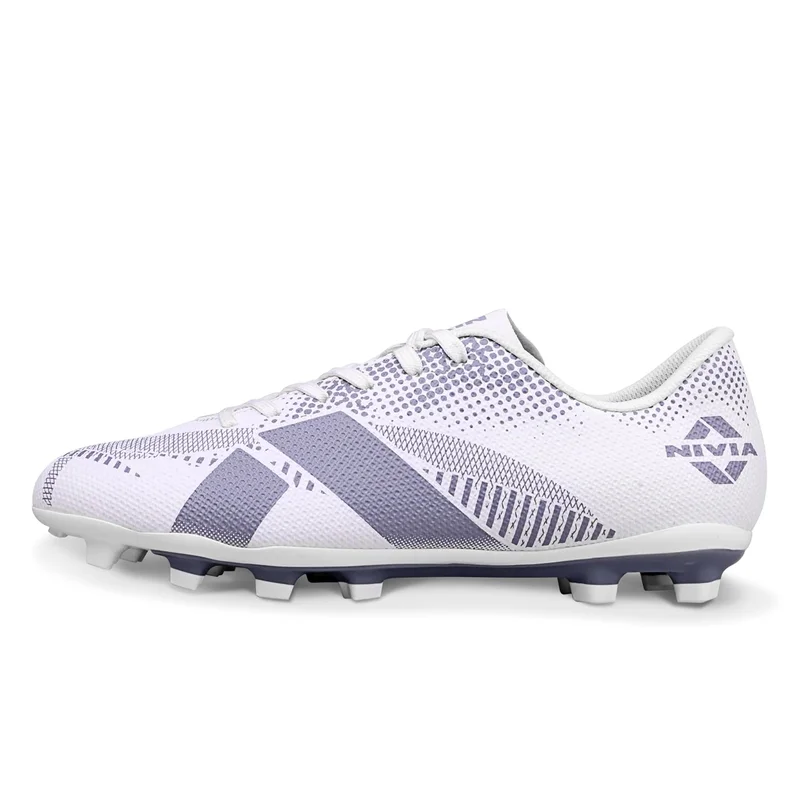 نيفيا Nivia Arctic Football Studs for Men - Lightweight TPU Skin Upper, Die-Cut EVA Sockliner, Dual Color TPU Studded Sole