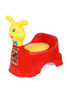 Nabhya Rabbit Baby Potty Training Seat Chair For Kidsinfant Potty Toilet Chair With Removable Bowl & Closing Lid (Red)  - Image 4