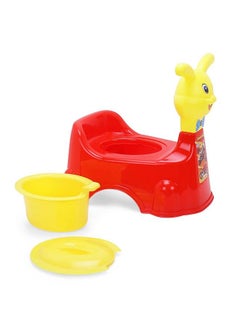 Nabhya Rabbit Baby Potty Training Seat Chair For Kidsinfant Potty Toilet Chair With Removable Bowl & Closing Lid (Red)  - Image 5