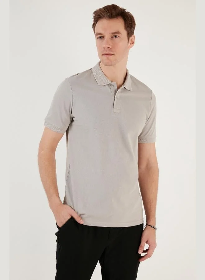 Buratti  Buratti Cotton Regular Fit Button-Down Polo Collar T-Shirt Men's POLO COLLAR T-SHIRT 5902739 for Men | Best Price UAE