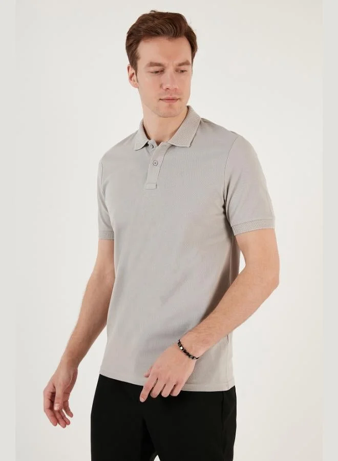 Buratti  Buratti Cotton Regular Fit Button-Down Polo Collar T-Shirt Men's POLO COLLAR T-SHIRT 5902739 for Men | Best Price UAE