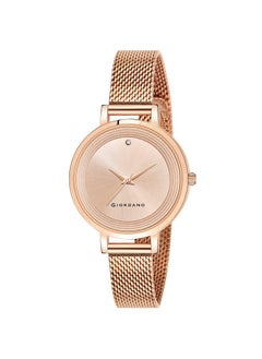 GIORDANO Giordano Fashionista Collection Stylish Analogue Watch for Women | Unique Design with Color Variant Mesh Metal strap | Ladies Wrist Watch to Compliment Your Look Ideal Gift for Women’s |Girls - GD4067  - Image 2