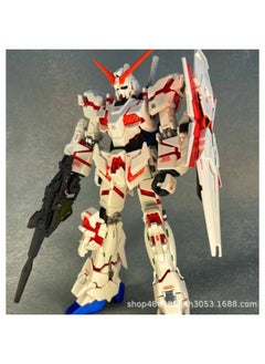 Domestic Gundam Model Hand-made Assembled Toys MG1/100 Free 2.0 HG1/144 Unicorn Funding Banshee-Color:UC100 Unicorn [black Box]]