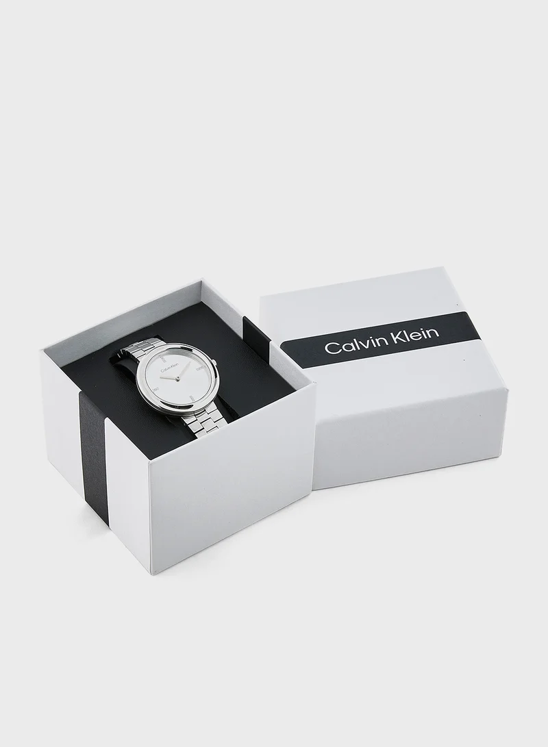 CALVIN KLEIN Analog Steel Strap Watch