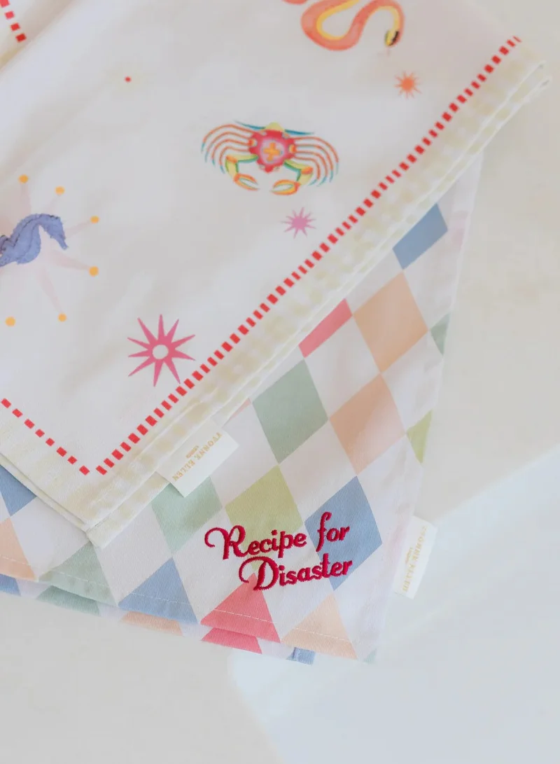 ايفون الين Set Of 2 Tea Towels Harlequin