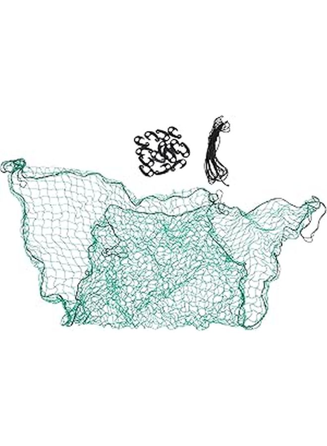 Heavy Duty Bungee Cargo Net for Pickup Truck Bed Nylon Mesh With Hooks - Image 1
