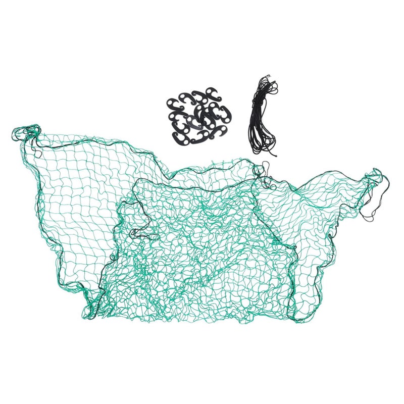 Heavy Duty Bungee Cargo Net for Pickup Truck Bed Nylon Mesh With Hooks - Image 2