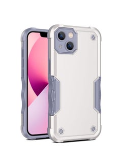 Generic Case Cover For iPhone 13 Non-slip Armor Phone Case White 