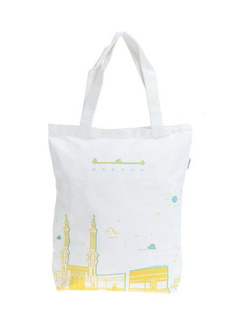 Shababuna x Hnak Our Kingdom Makkah Canvas Tote Bag TA0004-3