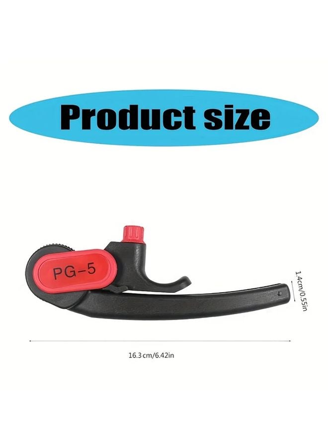 Black Red Manual Cable Stripping Machine PG5 Replaceable Blade Handheld Wire Stripper - Image 4