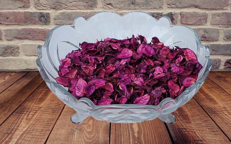 Pure Source India Unscented Dried Flowers Leaves Potpourri, 1 Kg, Blue - Image 2