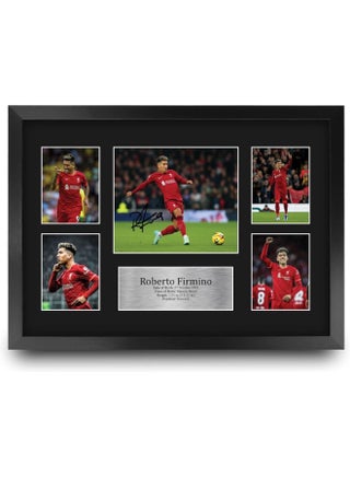 HWC Trading Roberto Firmino Liverpool 16 x 12 inch (A3) Printed Gifts Memorabilia Signed Autograph Photograph Display for Football Fans and Supporters - 16" x 12" Framed - pzsku/Z34C560262F3BECEFF587Z/45/1751133508/7c32937b-859b-4d72-8a2b-e7802101d9da