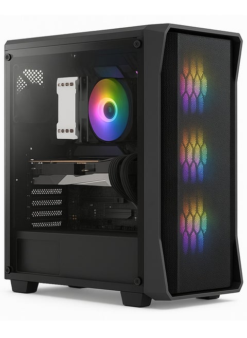 Smart pc High-Performance Gaming PC - Core i5-12400F Processor/16GB RAM/1TB SSD/6GB Nvidia Geforce RTX 3050 Graphics Card/Windows 11 Pro 600W PSU - Built for Gamers